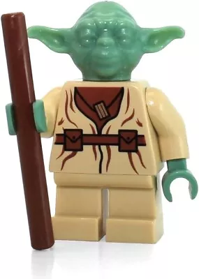 Buy LEGO Star Wars Original Yoda Minifigure No Eyes Clone Wars Sw0051 7103 7260 4502 • 37.77£