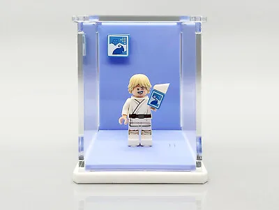 Buy BRIXBOX Display Case For LEGO® Blue Milk Luke Skywalker • 12.99£