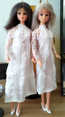 Buy Vintage Barbie Clone_ 2 Orig. 1970's DURHAM'S CHARLY Dolls Blonde & Brunette • 57.45£