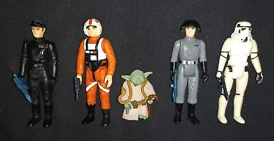 Buy Vintage Star Wars Figure 1982 RoTJ Luke Imperials YODA PERFECT! Stormtrooper  • 56.99£