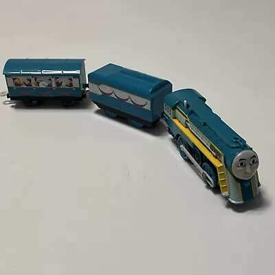 Buy CONNOR + TENDER + CARRIAGE TRAIN Thomas Trackmaster Track Motorised Train MORE • 5£