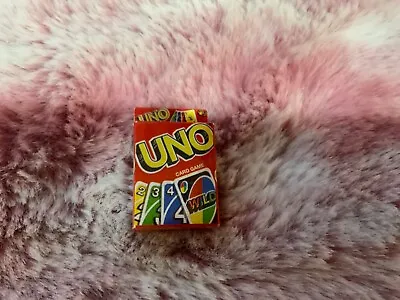Buy WORLDS SMALLEST  MICRO TOYBOX MINIATURE Uno Game 1:12 BARBIE TOY • 1.85£
