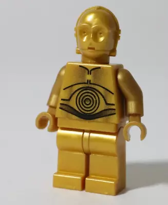 Buy LEGO Star Wars Vintage C-3PO Minifigure 10198 8092 8129 10188 Protocol Droid VGC • 3.99£
