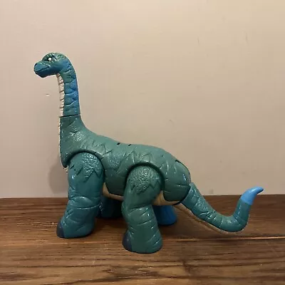 Buy Fisher-Price Imaginext Blue Apatosaurus Dinosaur 11 Inches Tall 2010 • 9.99£
