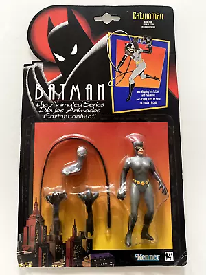 Buy 1992 Kenner Batman The Animated Series Catwoman Sealed VGC • 30£