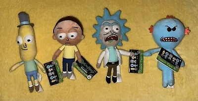 Buy Rick And Morty 8” Funko Galactic Plushies (Rick, Morty, Mr PBH & Mr Meeseeks) • 20£