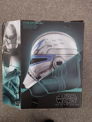 Buy Star Wars The Black Series Captain Rex Premium Electronic Helmet BNIB  • 84£
