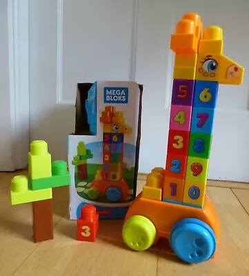 Buy Fisher Price Mega Bloks First Builders Count 'n Bounce Giraffe Age 1+ • 5£
