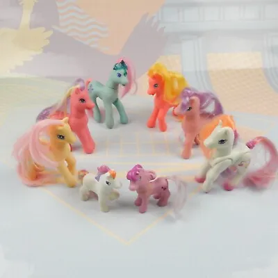 Buy Set 8x MLP My Little Pony My Little Pony G2 Magic Motion 90s Hasbro Pastel Mini • 40.14£