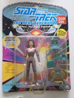 Buy Bandai Star Trek The Next Generation Lieutenant Commander Deanna Troi Figure • 19.99£