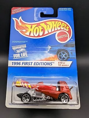Buy Hot Wheels #375 Dogfighter Plane Lorry Red 1996 First Editions Vintage L38 • 3.95£