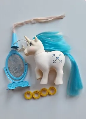 Buy 1984 G1 My Little Pony Dream Castle Accessories Majesty Unicorn MLP • 21.99£