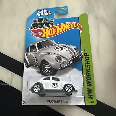 Buy Hot Wheels Herbie The Love Bug Volkswagen Beetle HW Workshop • 18£