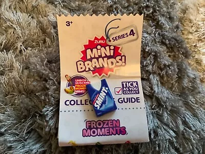 Buy Zuru Mini Brands SERIES 4 Blue Smint Packet  Minature  Food  For Barbie • 1.99£