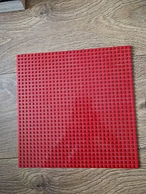 Buy Base Plates Building Blocks 32 X 32 Dots Compatible For LEGO Boards Red • 5£