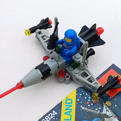 Buy LEGO Vintage Classic Space 6824 Space Dart 100% Complete W Instructions  • 9.95£