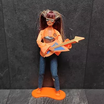 Buy Barbie Beyond Pink Teresa Doll With Guitar And Glitter Hair Mattel 1998 • 51.29£