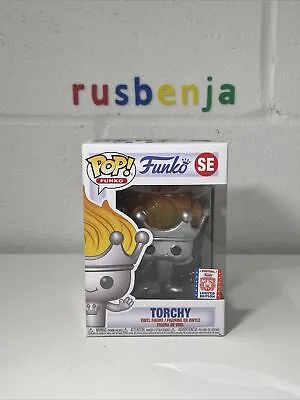 Buy Torchy SE Funko POP! Fundays Box Of Fun Virtual Exclusive Limited A3 • 10.99£