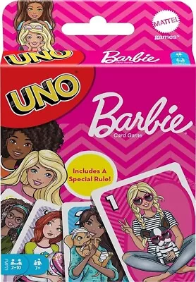 Buy Mattel Games FMP71 UNO Barbie Card Game • 3.50£