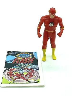 Buy Dc Super Powers Flash And Mini Comic, Kenner, 1980s, Vintage,  • 45£