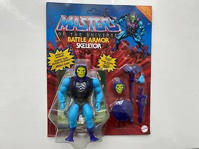 Buy Bnib Mattel Motu Masters Of The Universe Origins Battle Armor Skeletor Figure • 39.99£