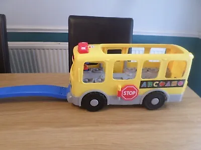 Buy Fisher Price Little People Big Yellow School Bus With Sound  Free Uk Post • 21.99£