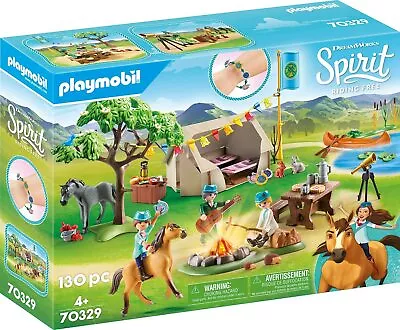 Buy PLAYMOBIL DreamWorks Spirit (70329) Summer Campground Toy -NEW • 27.99£