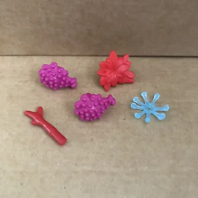 Buy Playmobil 5 X Small Seaweed Coral Extras, Mermaid Zoo Landscape Spares 00 • 1£