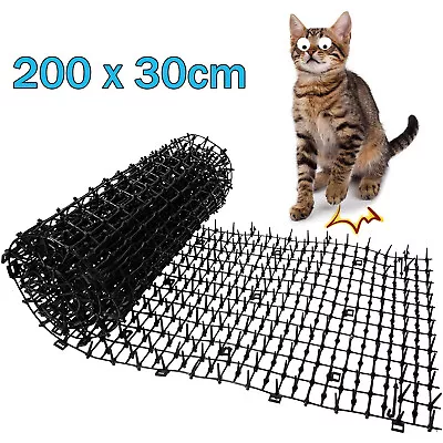 Buy Cat Scat Mat With Spikes,Flat Prickle Strip Dig Stopper,Anti Cat Mat Repellent • 11.89£
