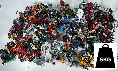 Buy LEGO Bionicle Bulk Job Lot Assorted Pieces 5kg+ (Masks Weapons Various Parts) L1 • 32£