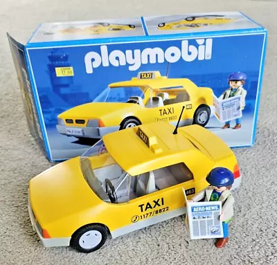 Buy Playmobil 3199 Airport Taxi Yellow Cab 2001 Rare Boxed • 69.95£