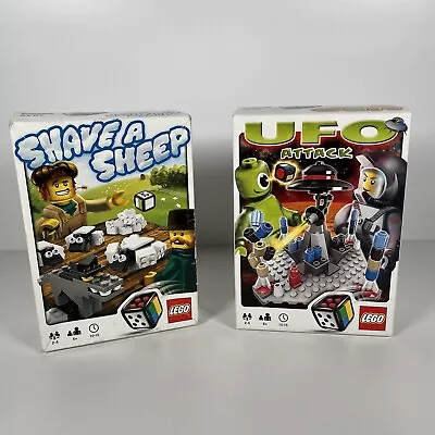 Buy LEGO Shave A Sheep & UFO Attack Games (3845 & 3835) Good Condition • 11.99£