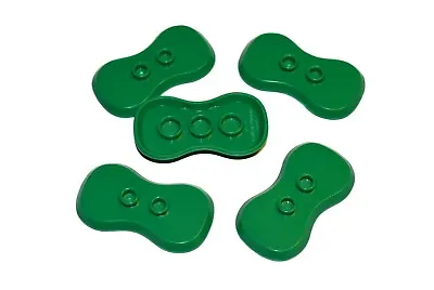 Buy LEGO Stand Base For Minifigure Green (pack Of 5) Rare Part No.88000 • 3.17£