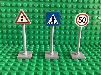 Buy LEGO Road Signs X 3 • 6£