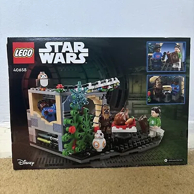 Buy Lego Star Wars Millenium Falcon Holiday Diorama (40658) BRAND NEW! Discontinued • 34.99£