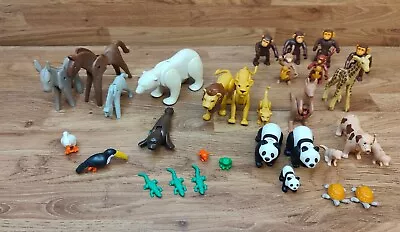 Buy  Playmobil Animals Zoo,Safari, Elephants, Lion, Zebra, Monkey,Polar Bear • 49.99£