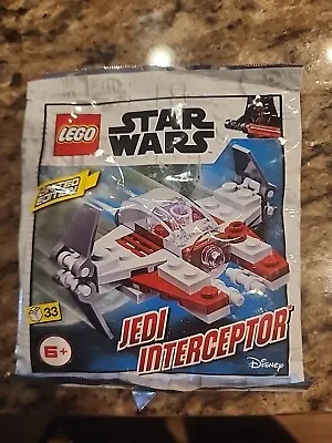 Buy Genuine Lego OBI WAN'S JEDI INTERCEPTOR Sealed Foil Pack Set - Star Wars 912066 • 3.21£