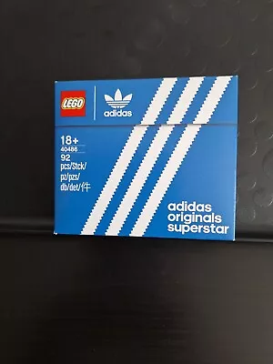 Buy Lego 40486 Mini Adidas Orginals Superstar Brand New Sealed Retired Set • 27.95£