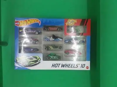 Buy NEW Hot Wheels 10 Pack Car Set 1 Hot Wheels Die Cast Cars Playset Toy Gift • 14£