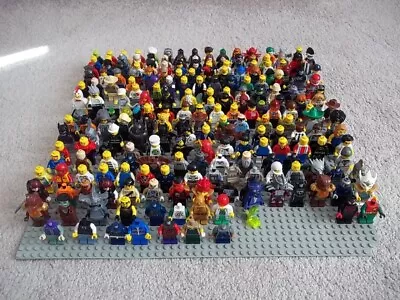 Buy Lego Mini Figures Bundle Job Lot 1 ---OVER 200 MINI FIGURES + SPARES • 64£