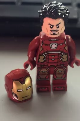 Buy Lego Minifigure Iron Man Tony Stark From Set 76166 • 6£