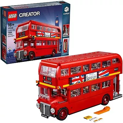 Buy Model London Bus Buildings 1686 Pieces LEGO Creator 10258 • 139.66£