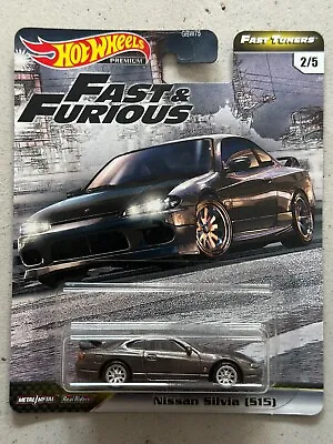 Buy 2019 Hot Wheels Fast And Furious NISSAN SILVIA S15 Fast Tuners David Park FF4 • 19.99£