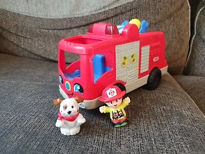 Buy Fisher-Price Fire Engine Helping Others Toy With Sounds, Lights  And Figures • 6.99£