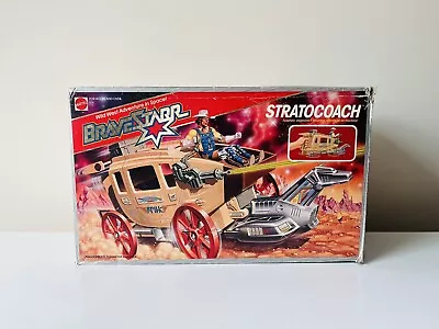 Buy Rare Bravestarr Stratocoach 1986 Mattel Brave Star Boxed Rare Vintage • 249.99£