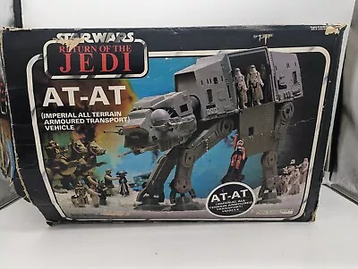 Buy Vintage Star Wars AT-AT Walker Original Box Boxed Return Of The Jedi ROTJ • 149£