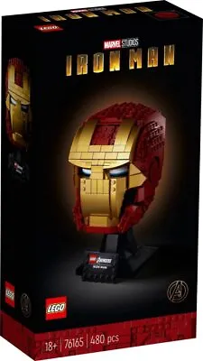 Buy LEGO 76165 Super Heroes Marvel Iron Man Helmet Display Building Set Ex-Display • 134.99£