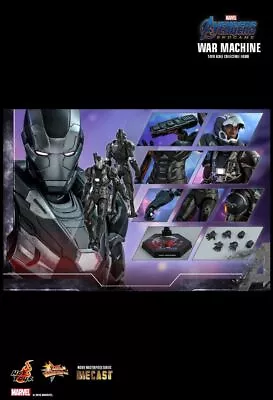Buy Hot Toys Mms530d31 Avengers: Endgame War Machine 1/6th Scale Collectible Figure • 290.11£