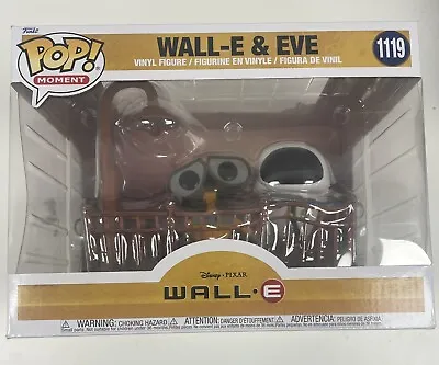 Buy FUNKO POP: WALL-E - WALL-E & EVE MOMENT Brand New Free Pop Protector • 42£