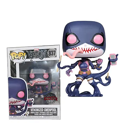 Buy Pop! Venom Marvel Venom Funko Pop Venomized Gwenpool #837 - Brand New • 17.95£